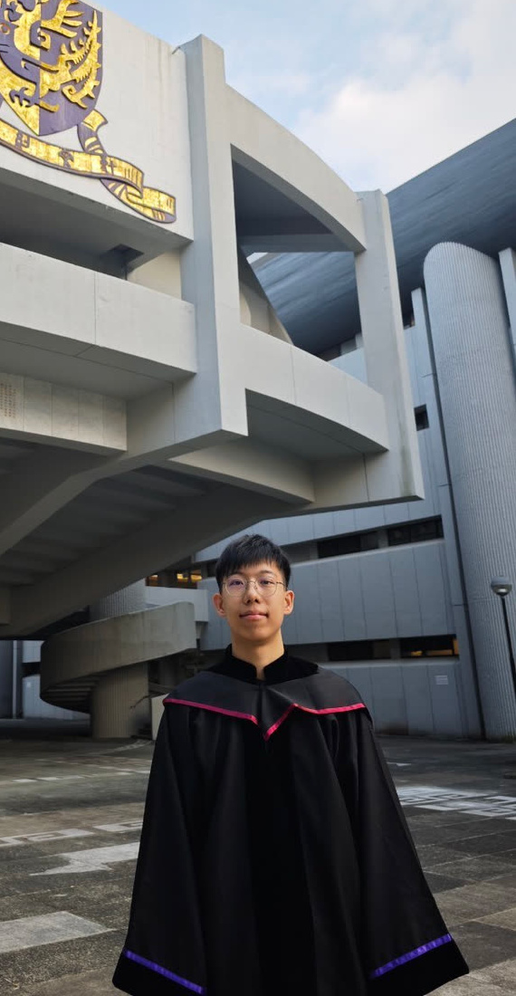 David So 香港中文大學畢業 / David So at his CUHK graduation